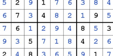 An image showing a solved Sudoku puzzle.